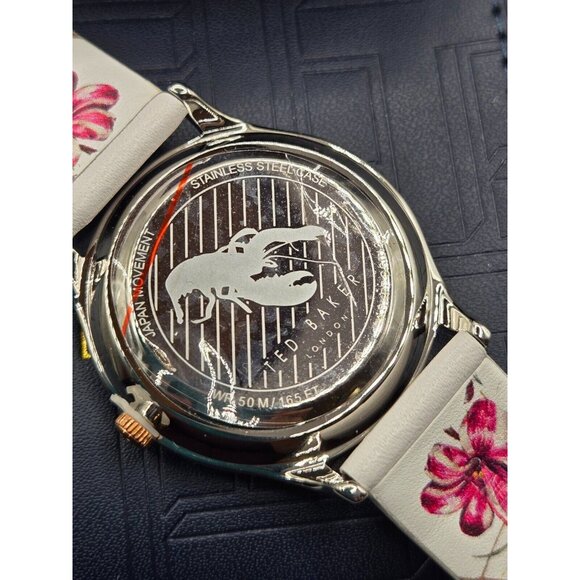 Ted Baker Belgravia Watch BKPBGS012 New with cellophane Leather 38mm Stainless - Picture 11 of 14